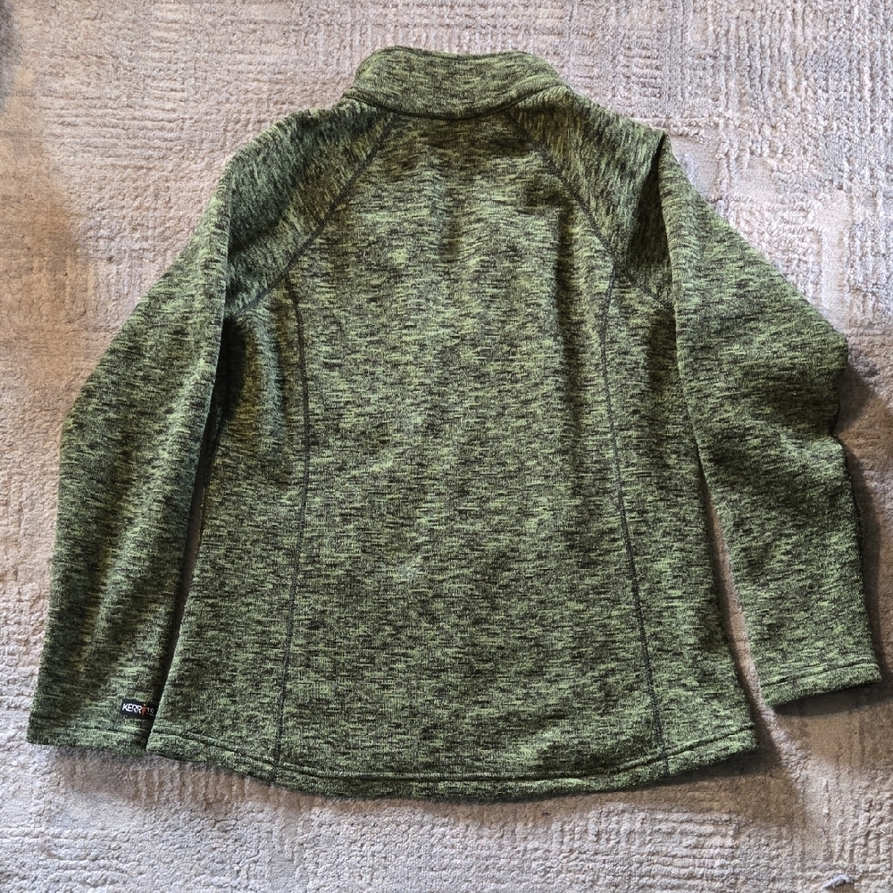 Kerrits Olive Green Fleece Jacket - Picture 2 of 4